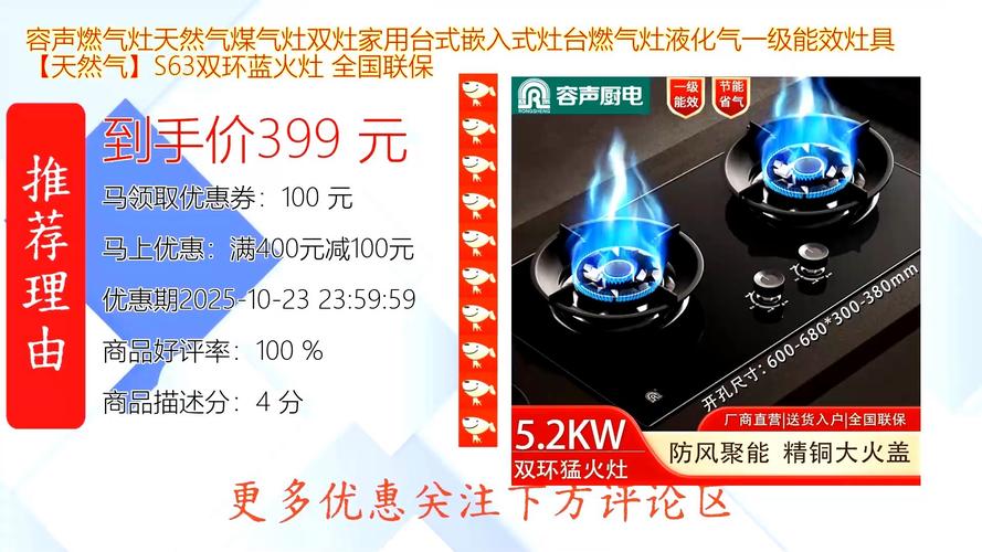 燃气灶天然气煤气灶双灶家用台式嵌入式灶台燃气灶液化气一级能效灶具
